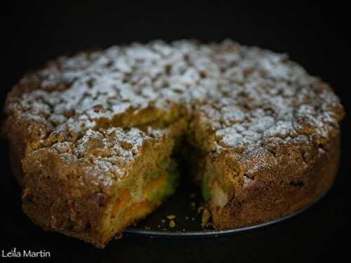 Crazy Streusel abricot et pistache