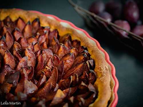 L'authentique tarte aux quetsches alsacienne (avec une pâte briochée)