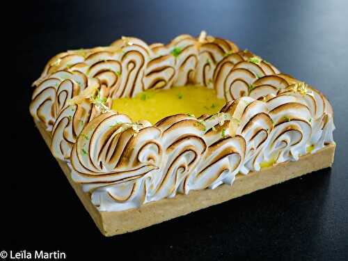 La tarte au citron sans lactose de Sarah Abitan