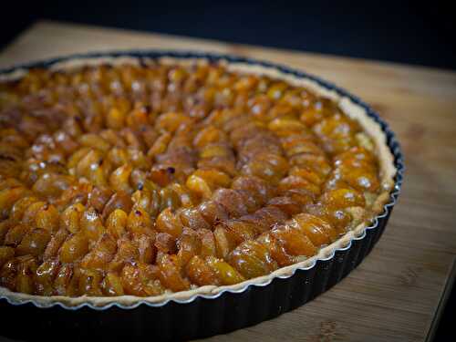 Tarte aux mirabelles et à la crème d’amandes