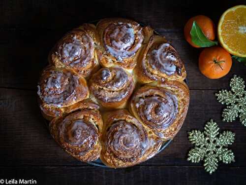 Chinois de Noël à la crème d’amandes, cannelle, agrumes et Cointreau