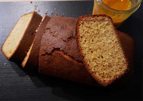 Cake au confit de fruit de la passion