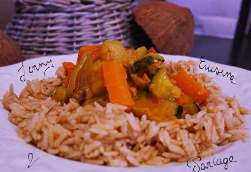 ?Curry de patates douces (lait de coco)