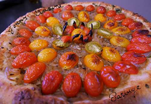 Tarte Oignons de Toulouges Tomates Cerise Façon Fête du Four