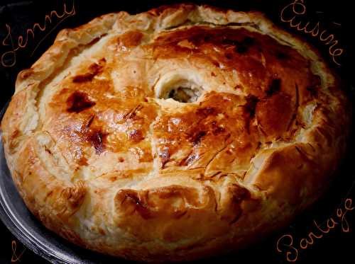 Tourte aux Champignons 6 personnes