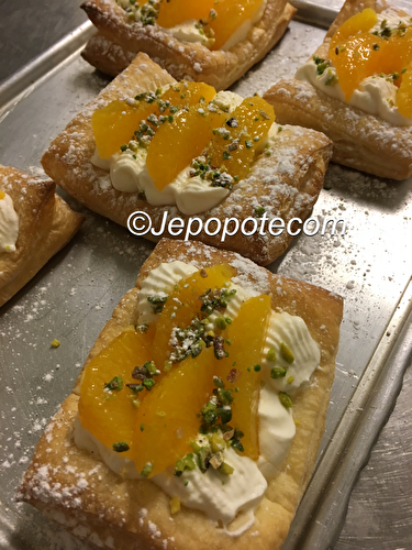 5mnt chrono …. En cuisine les petits « tartelette à l’orange « 