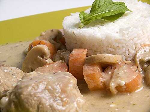 A la voilà la bonne blanquette de ma grand-mère… « blanquette de veau »