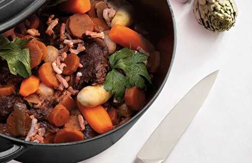 Boeuf Bourguignon « Gnon »Gnon l’hiver approche