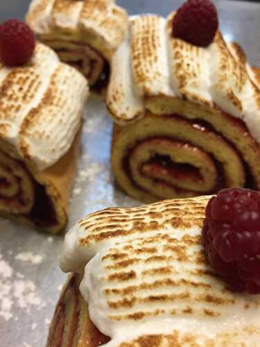 Françoise aime la framboise « Petits roulés à la Framboise »