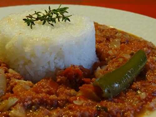 L’indienne ?? Le far west ? NON ! Une recette « Sauté de bœuf à l’indienne »