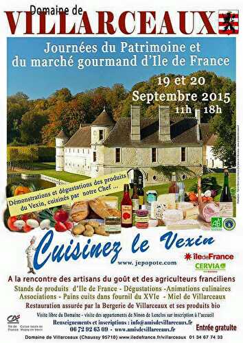 Le 19 et 20 septembre à Villarceaux « découvrez comment améliorer votre quotidien par des recettes astucieuses qui vous feront gagner du temps »