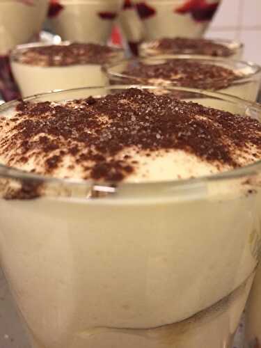 Recette du TIRAMISU  « pour notre pote italiano »