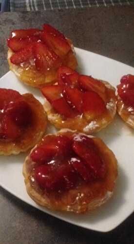 T’es une tarte !!!   oui mais ‘Tartelettes Fraises’