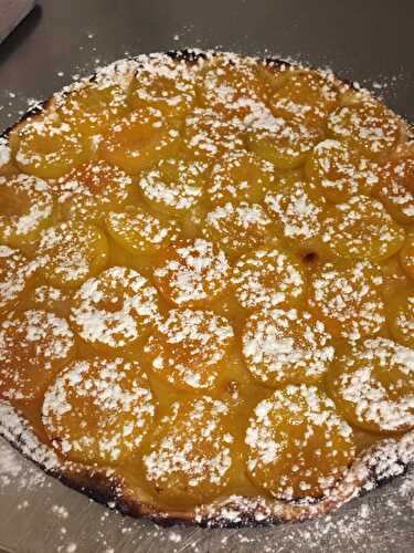 « TARTE FINE AUX ABRICOTS » pour notre ami Marco