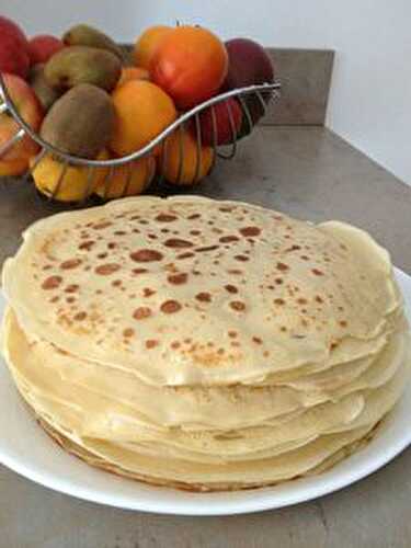 Vous avez de la pâte ? Vous avez du sucre ? Avec la pâte, vous faites une crêpe et vous mettez du sucre dessus ! »recette de crêpes pour la chandeleur »