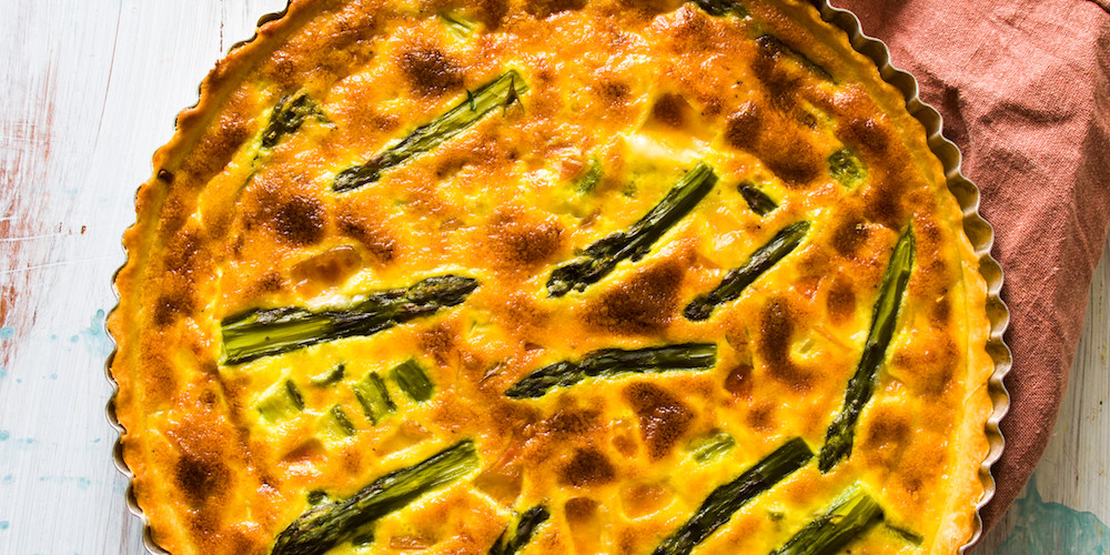 QUICHE AUX ASPERGES VERTES