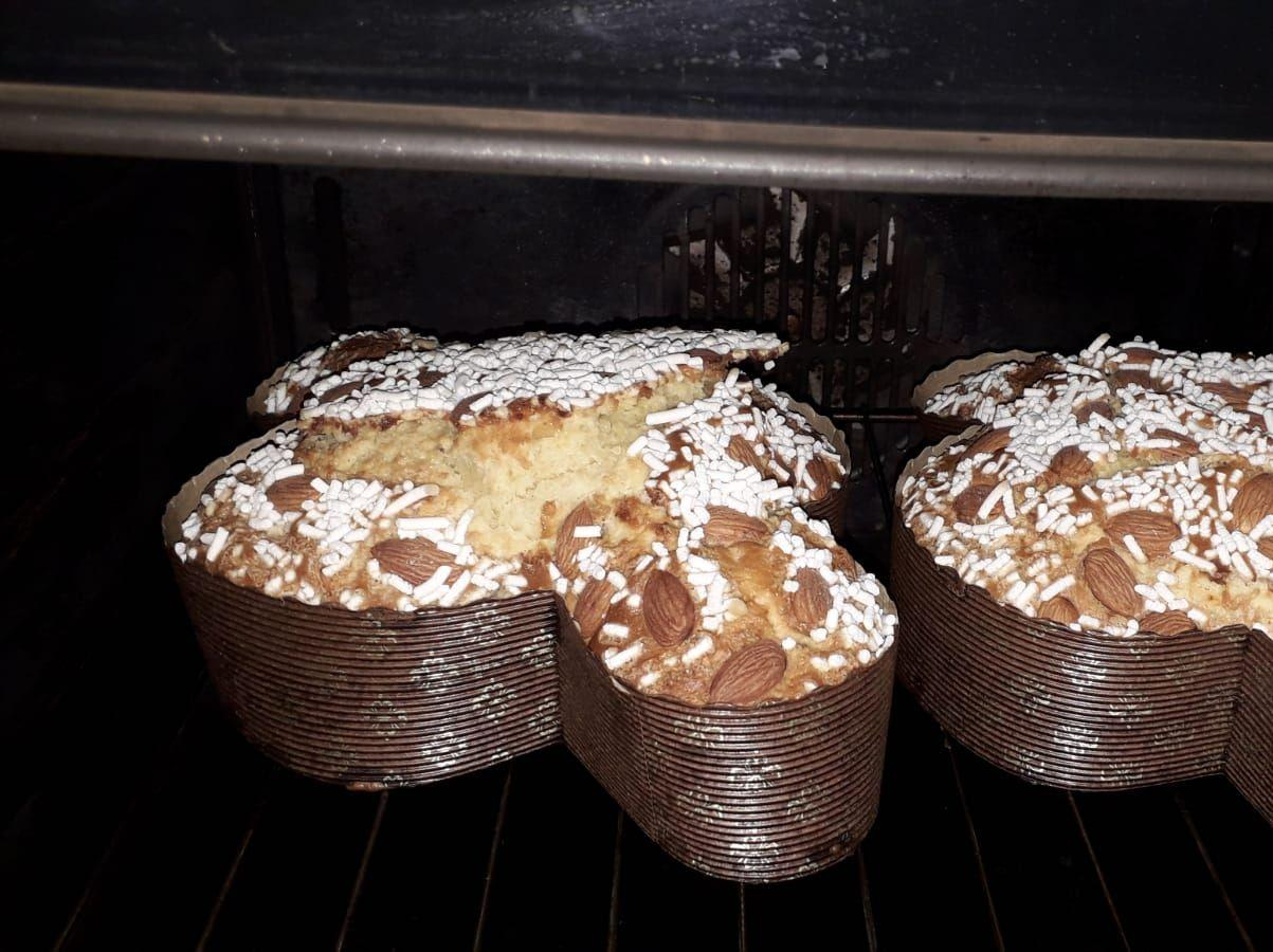 Colombe de Pâques maison sans levain