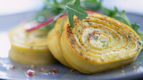 Roulade de ricotta aux épinards