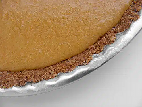 La tarte au sucre du Québec (sugar pie)