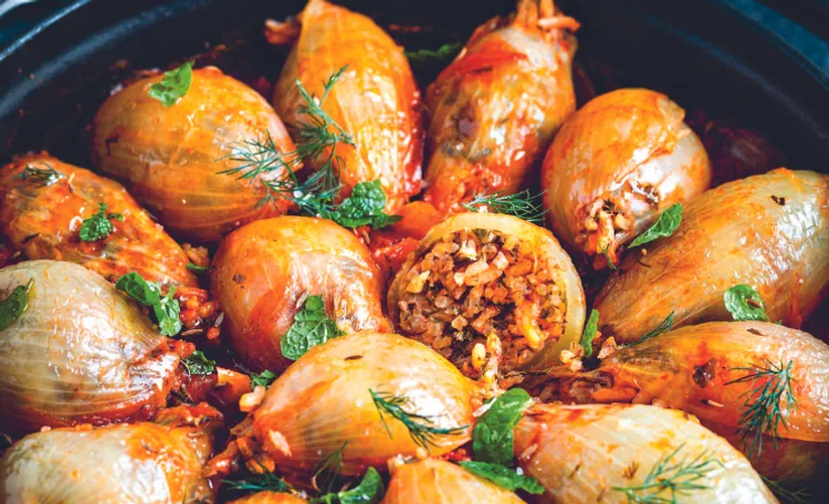 Oignons farcis