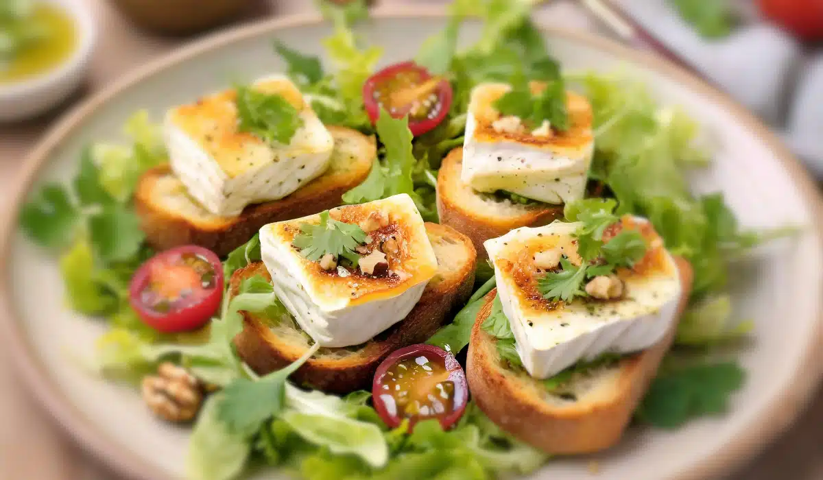 Salade de Chèvres Chaud