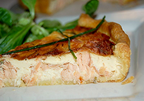 Tarte aux Deux Saumons