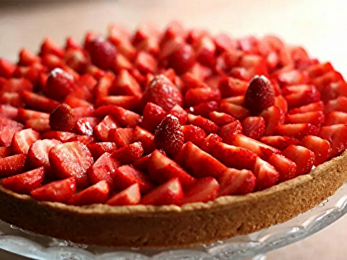 Tarte aux Fraises et Crème Pâtissière