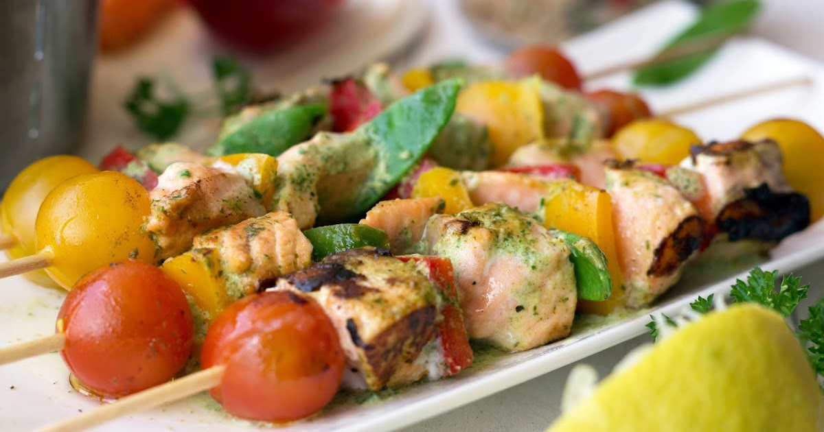 Brochette de Saumon et Gambas