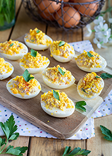 Oeufs Mimosa au Thon