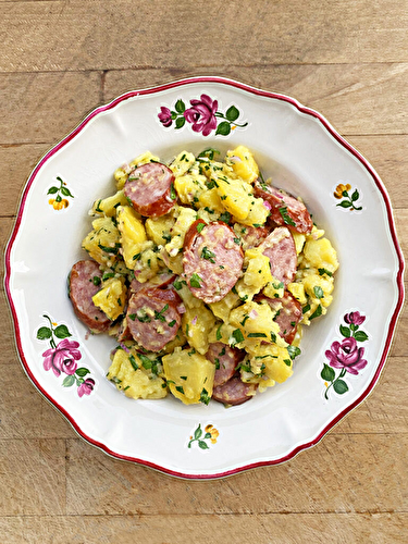 Salade de Pommes de Terre et Saucisse Montbéliard
