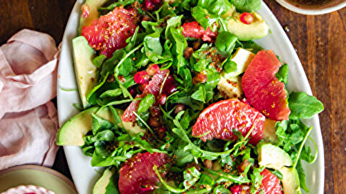 Salade Avocat Thon Pamplemousse