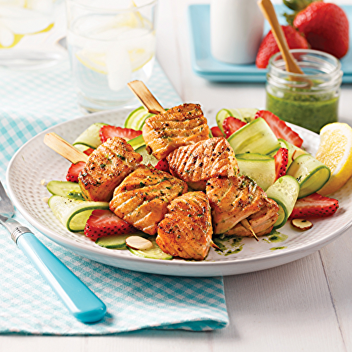 Brochette de Saumon