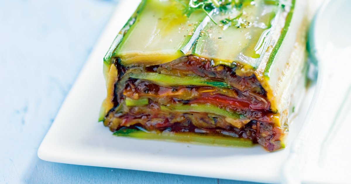 Terrine de Légumes d’Été Grillés