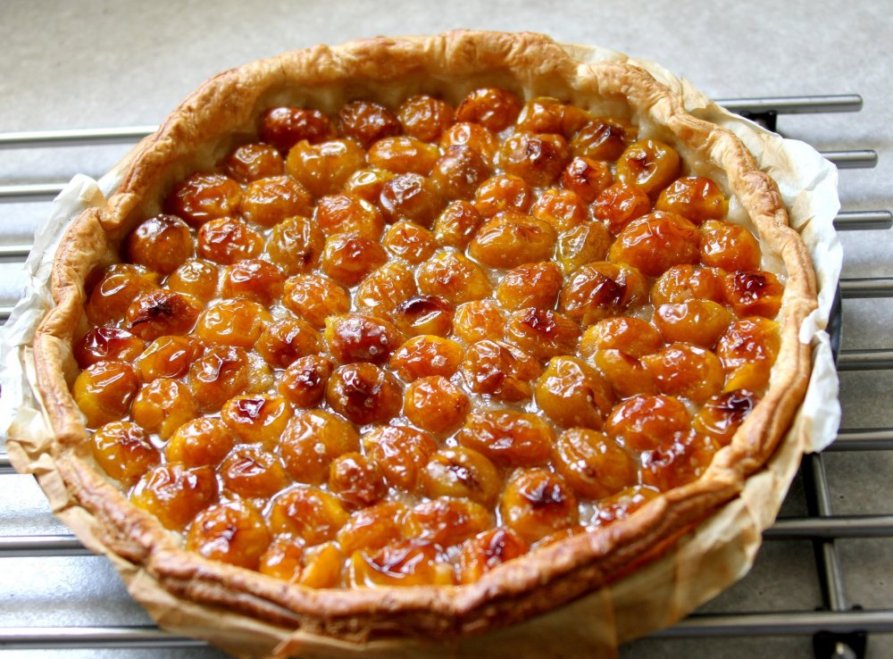 Tarte Fine aux Mirabelles