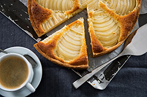 Tarte Poires Amandes