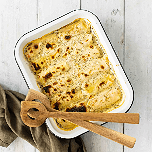 Cannelloni de Poireaux au Chèvre