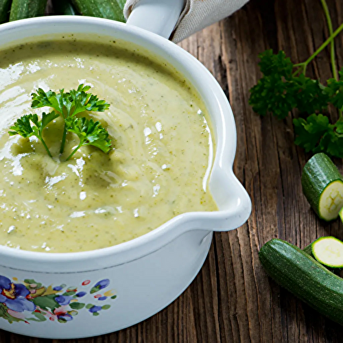 Crème de Courgettes à l’Asiatique