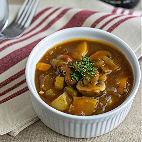 Ragoût de Légumes Végan au Cidre