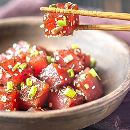 Tartare de Thon Rouge « rapide »