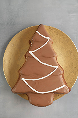 Gâteau en forme de sapin