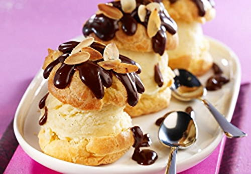 Profiteroles au Chocolat