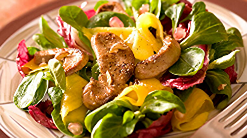 Salade de Foie Gras aux Fruits Exotiques