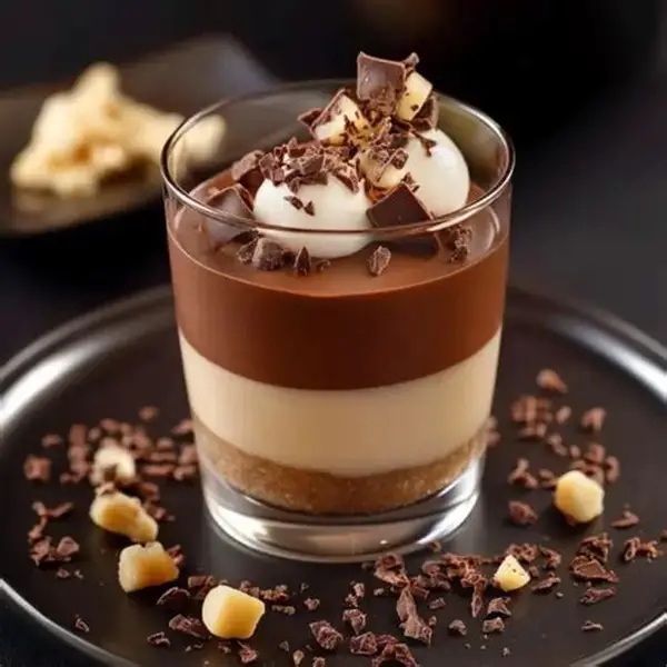 Verrine aux Trois Chocolats