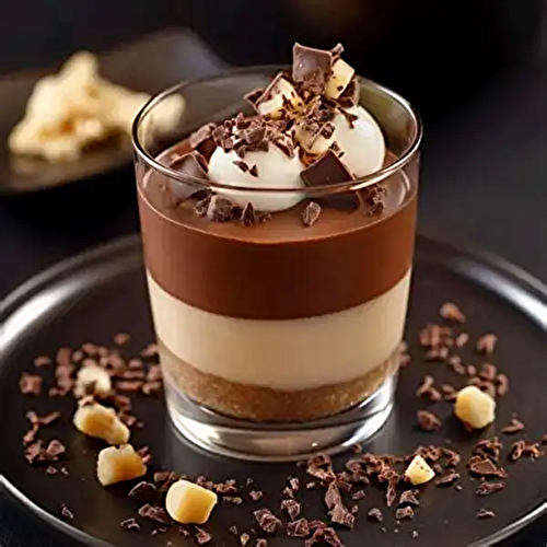 Verrine aux Trois Chocolats