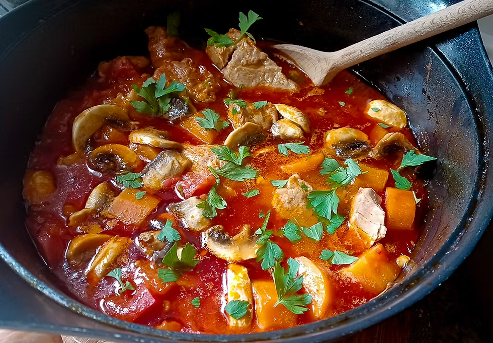 Veau Marengo du Dimanche