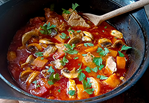 Veau Marengo du Dimanche