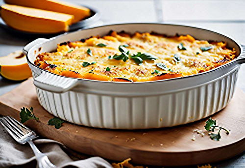 Gratin de Courge aux Noix