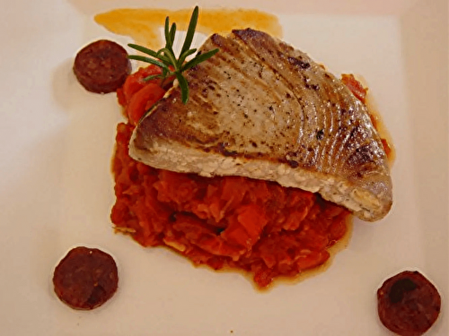 Pavé de Thon à la Provençale