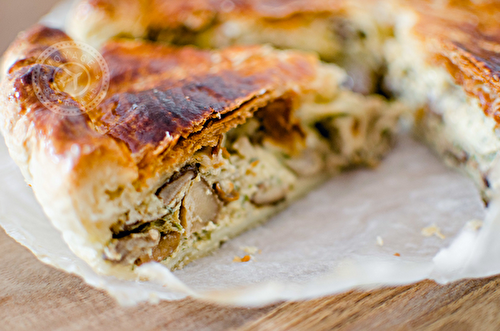 Recette de la Tourte aux Champignons