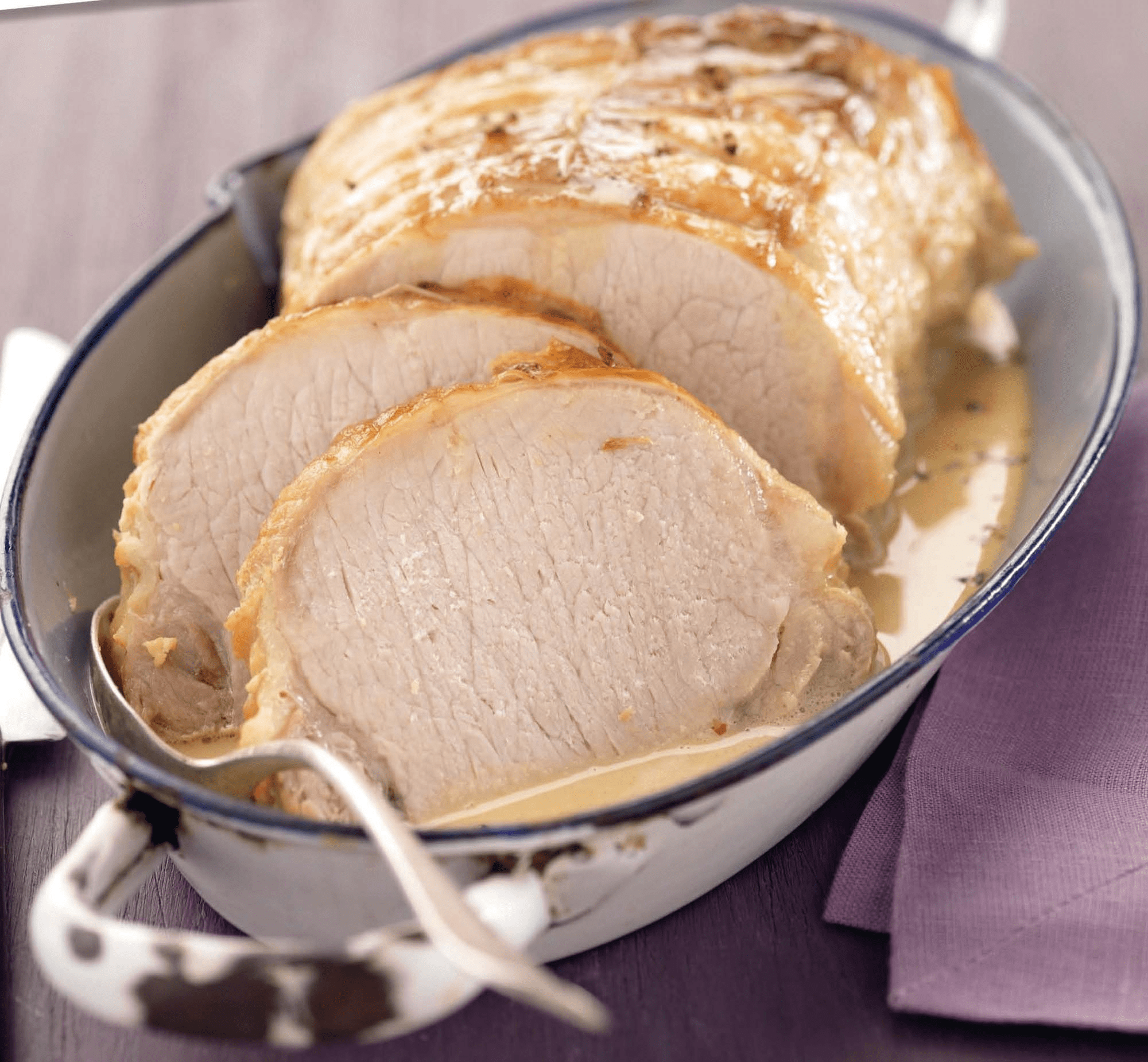 Roti de Porc à la Normande